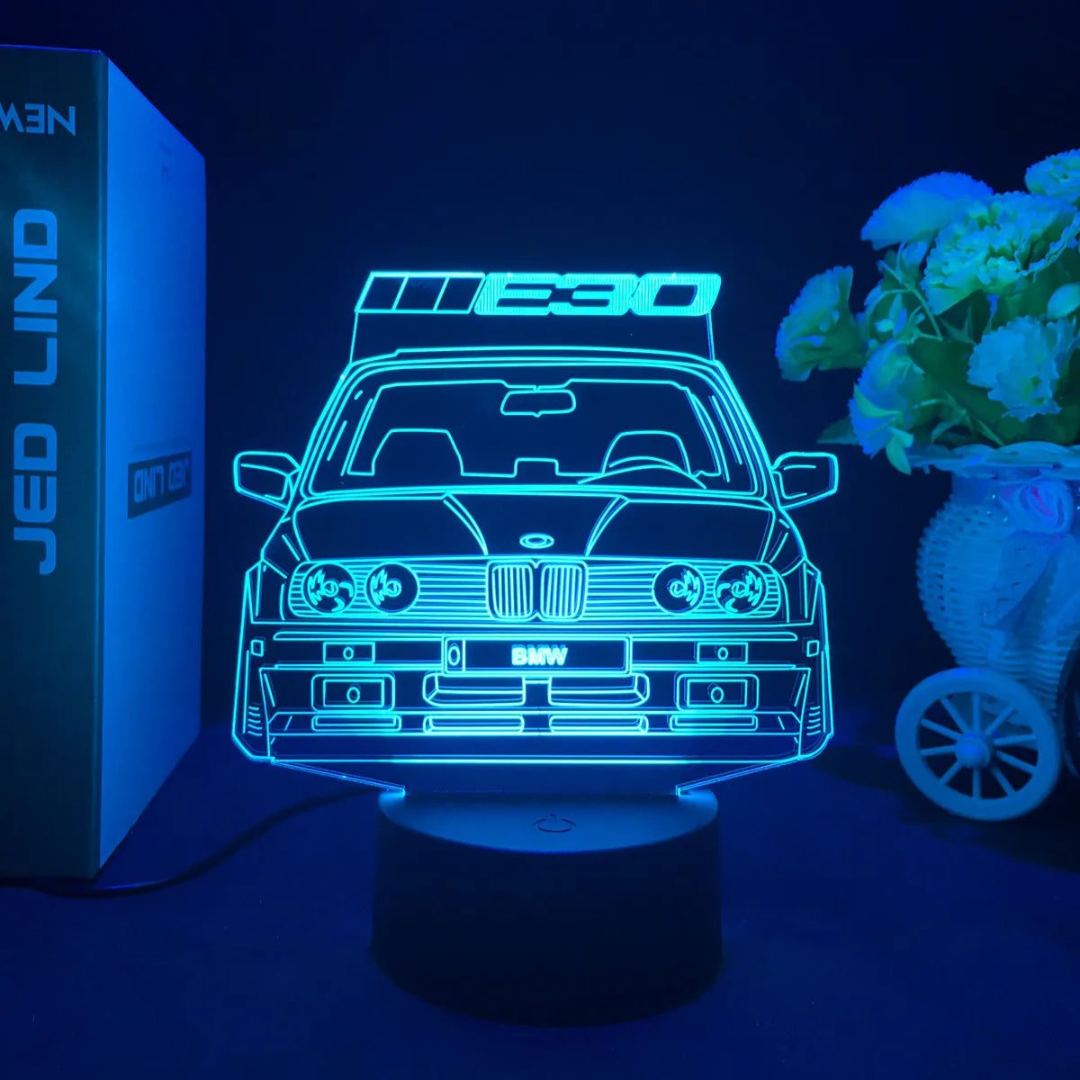 🚗 Lampka Nocna LED - Samochód