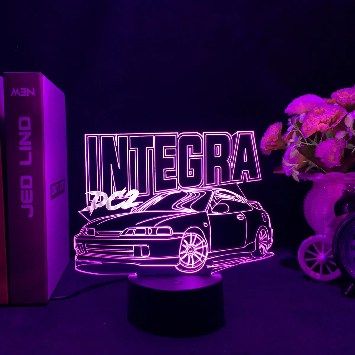 🚗 Lampka Nocna LED - Samochód