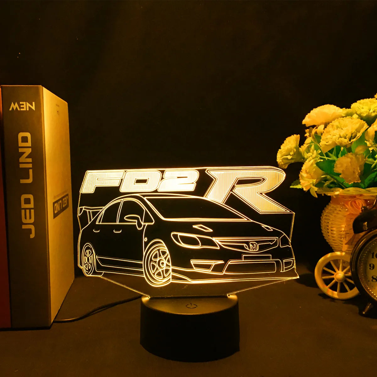 🚗 Lampka Nocna LED - Samochód