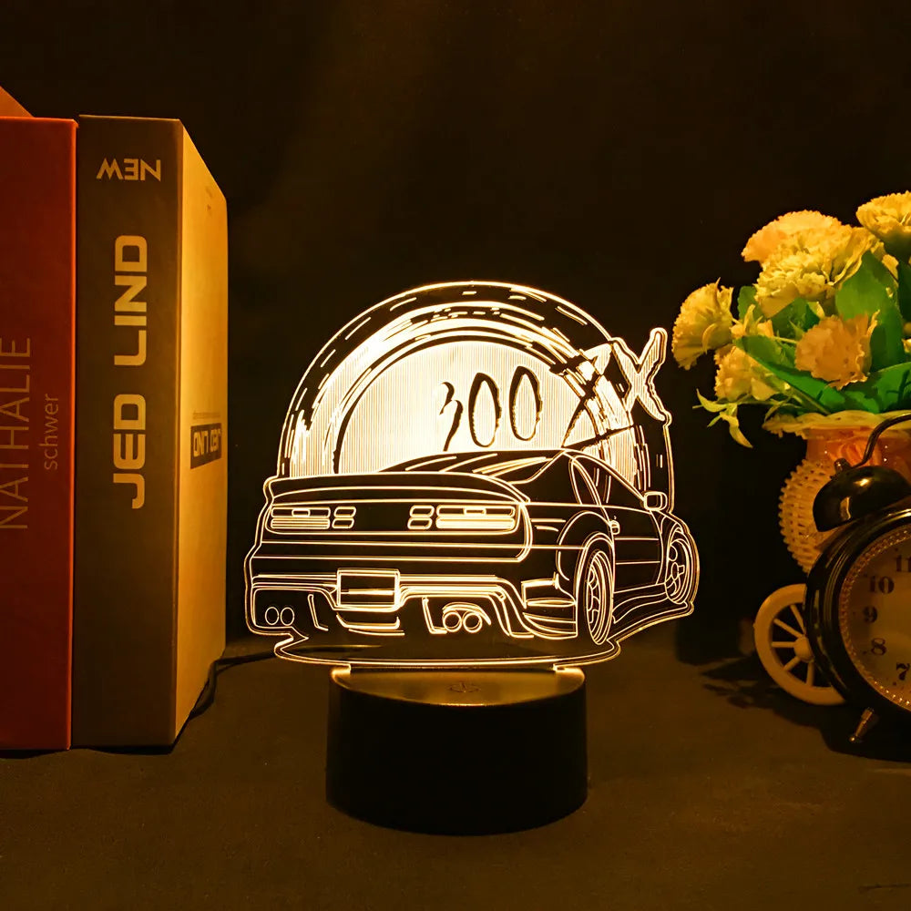 🚗 Lampka Nocna LED - Samochód