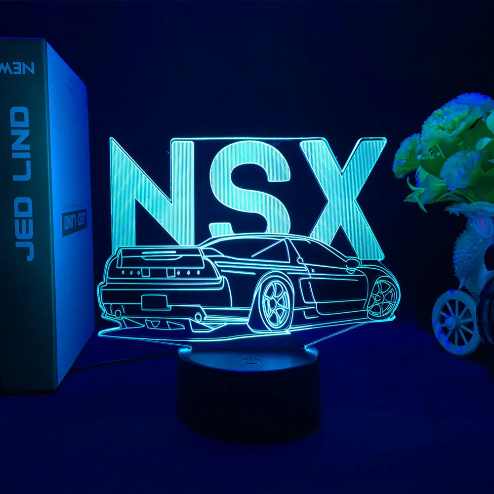 🚗 Lampka Nocna LED - Samochód