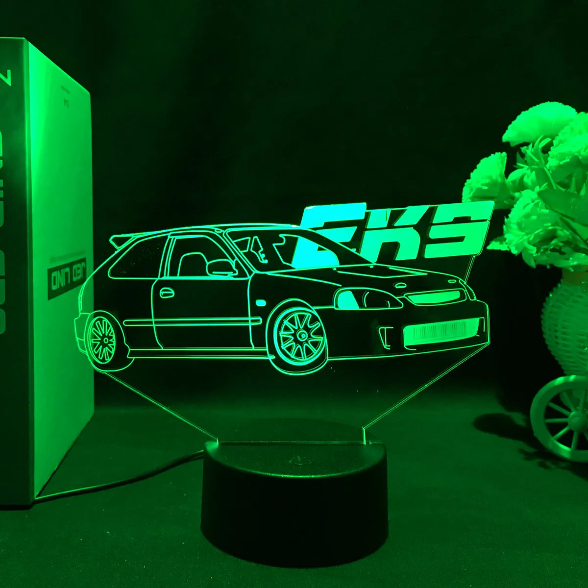 🚗 Lampka Nocna LED - Samochód